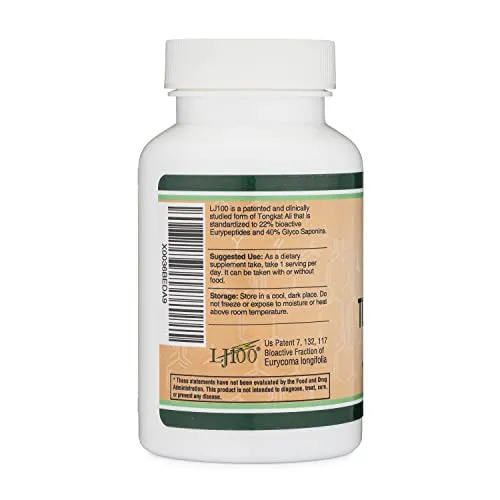 Double Wood Supplements LJ100 Tongkat Ali 120 Capsules