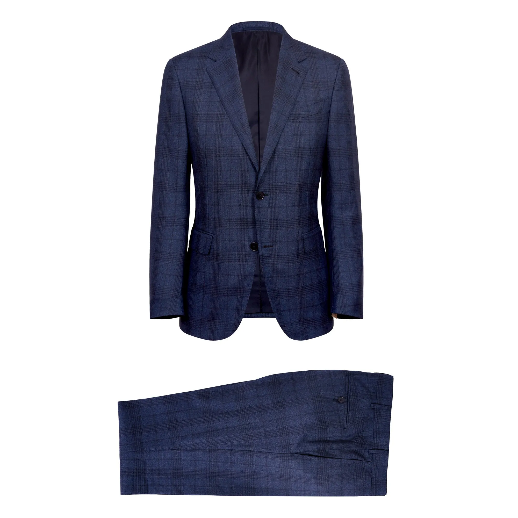 ERMENEGILDO ZEGNA Wool Milano Suit NAVY REG