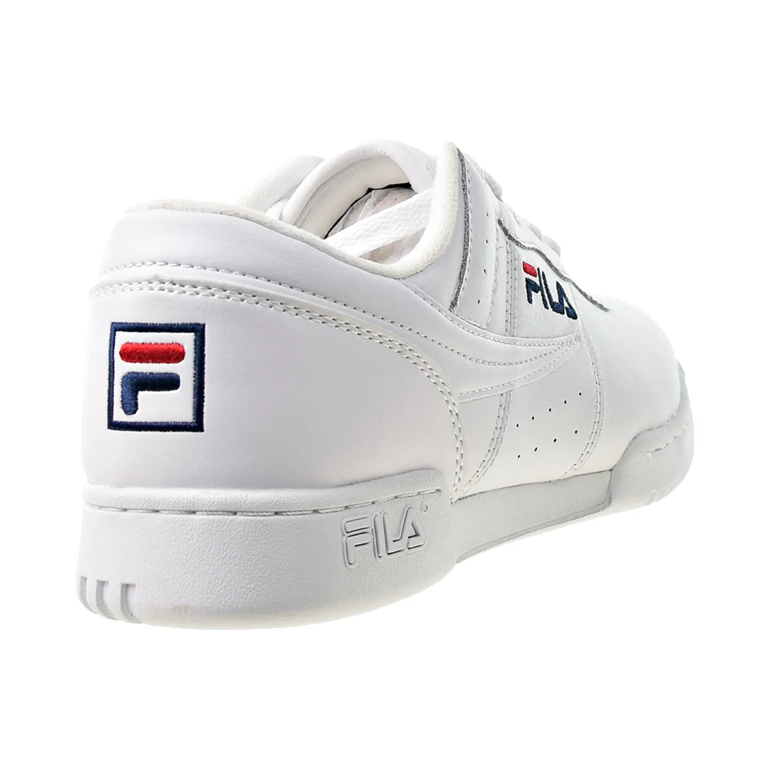 Fila Original Fitness Men's Shoes White-Navy-Red