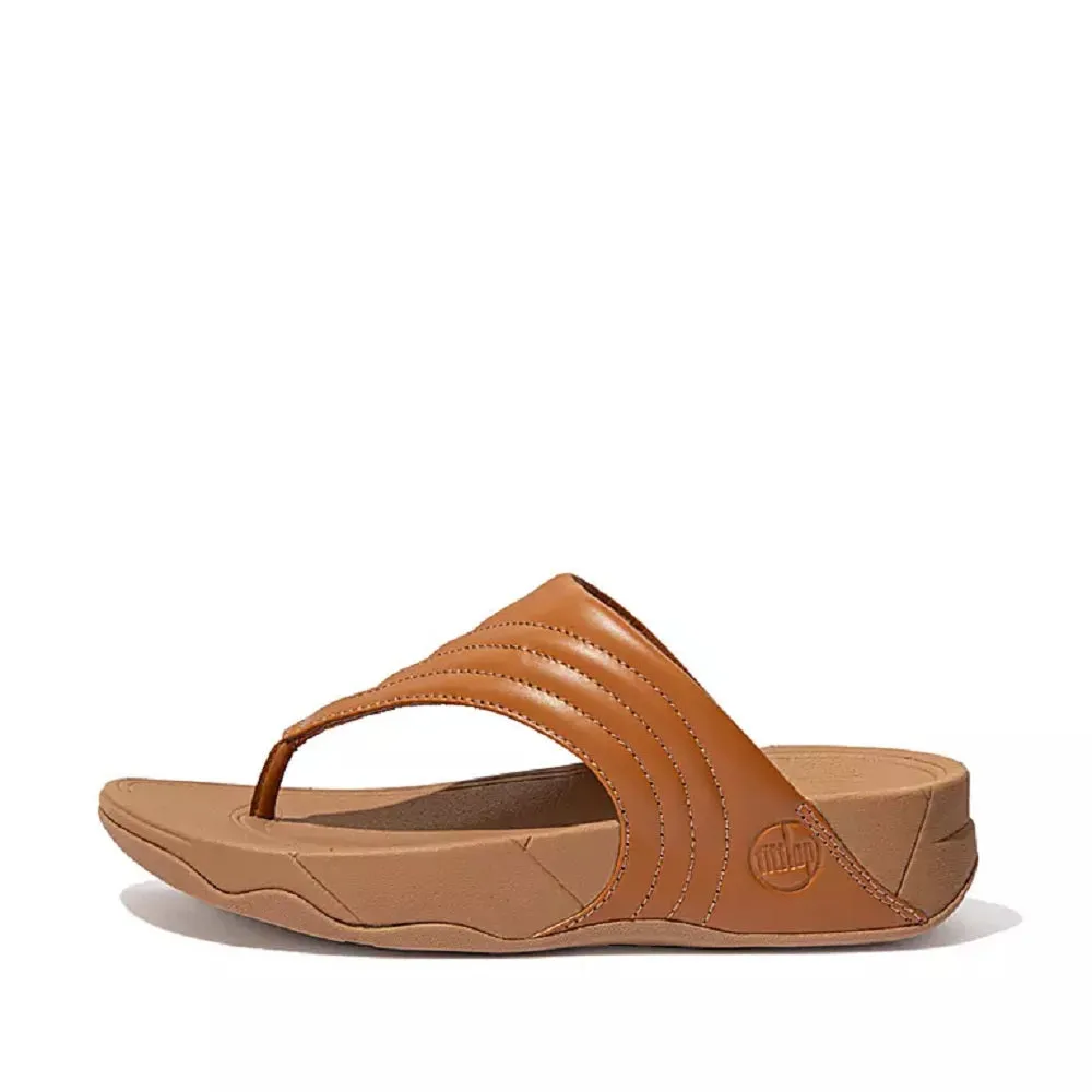 Fitflop Women's Walkstar Leather Toe-Post Sandals