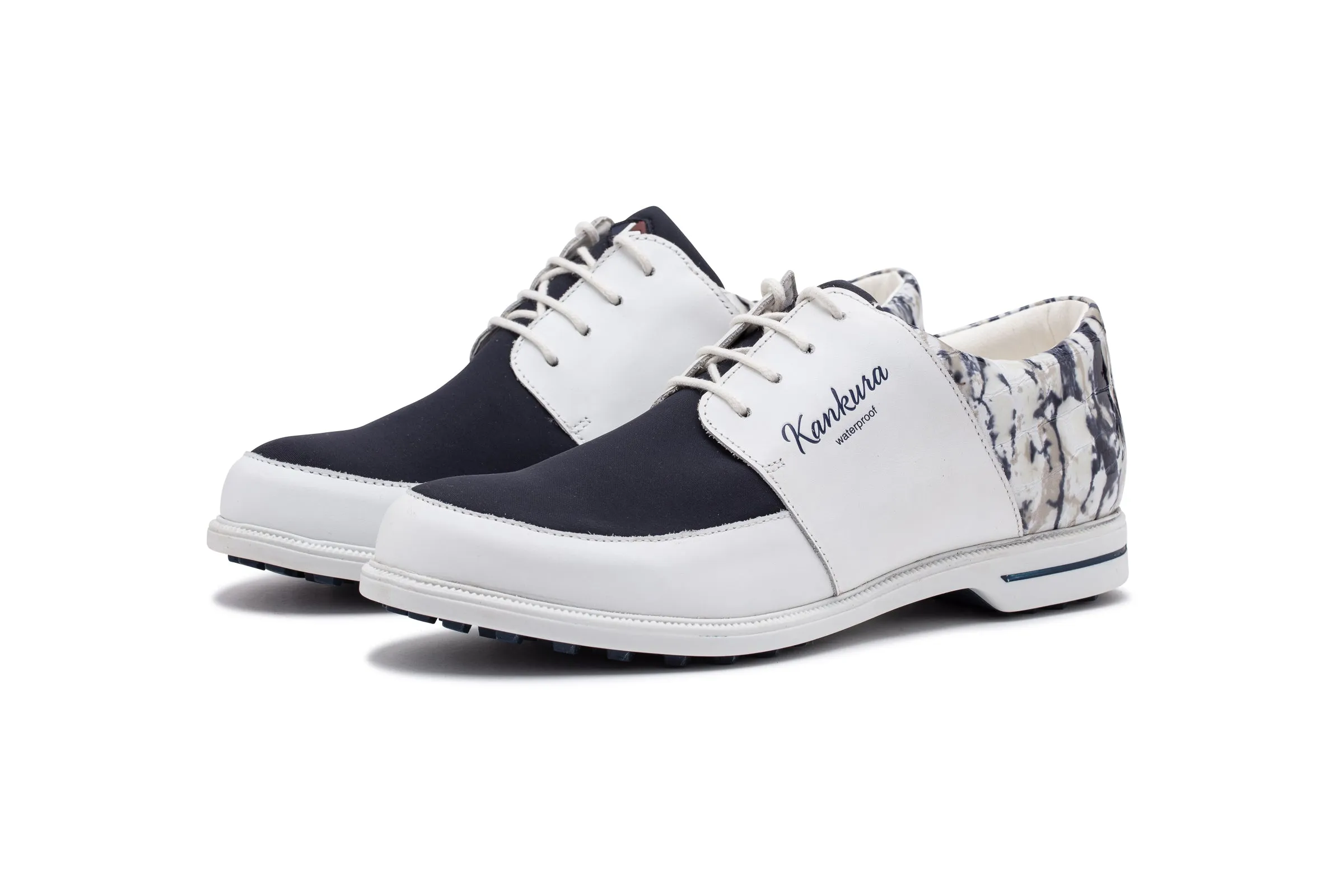 Florida 04   White|Blue   Women's Golf Shoes FL004 02