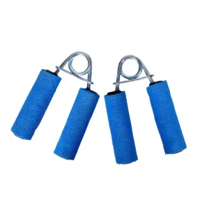 Foam Padded Fitness Hand Gripper Pack of 2 Pieces (Blue)