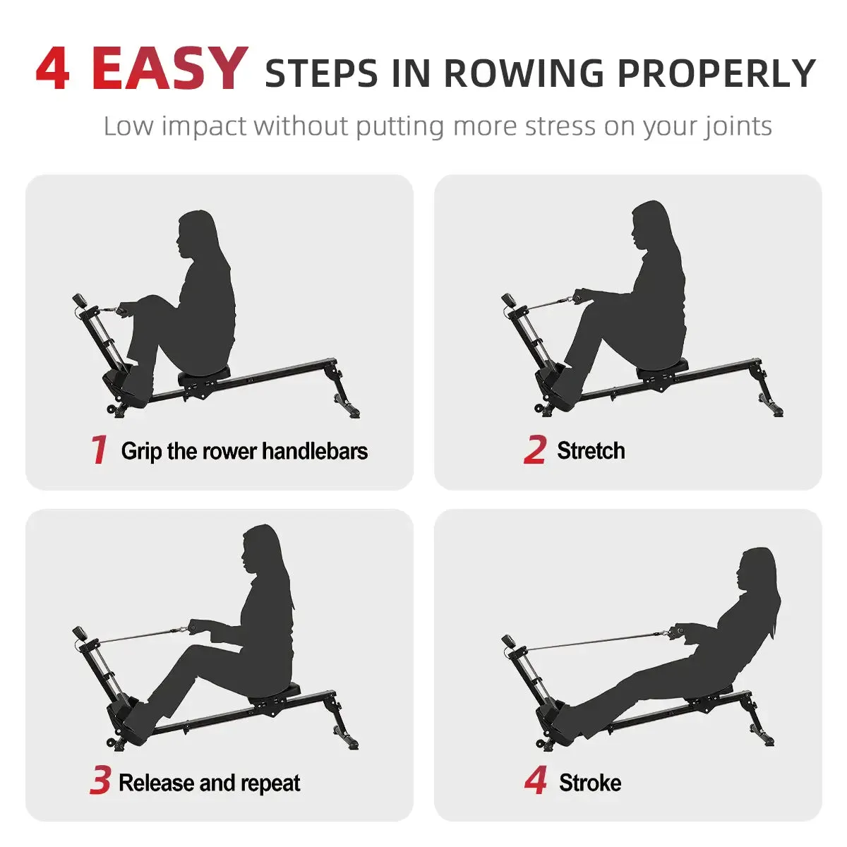 Foldable Rowing Machine