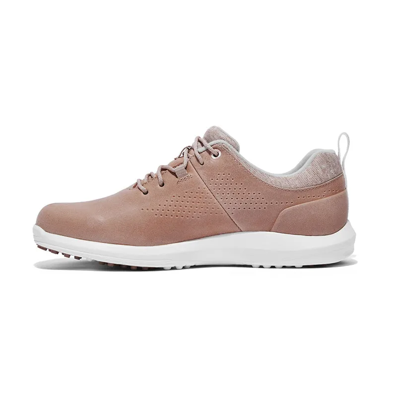 FOOTJOY Leisure LX Women's Spikeless Shoes (Rose/Light Grey)