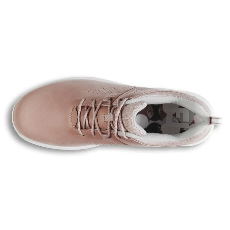 FOOTJOY Leisure LX Women's Spikeless Shoes (Rose/Light Grey)