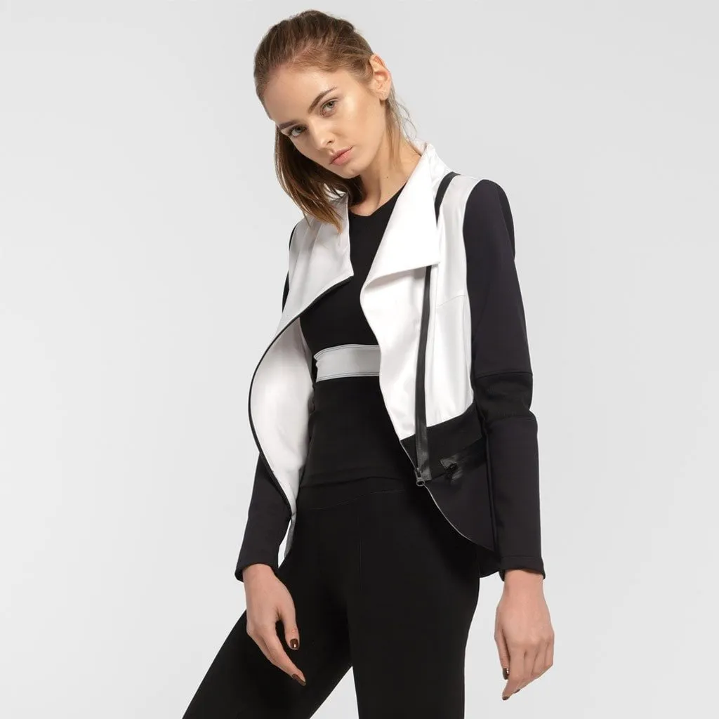 Frances Jacket Black And White