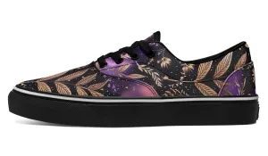 Galactic Bloom Street Sneakers - Premium Vegan Canvas Sneakers with Durable Waffle Soles