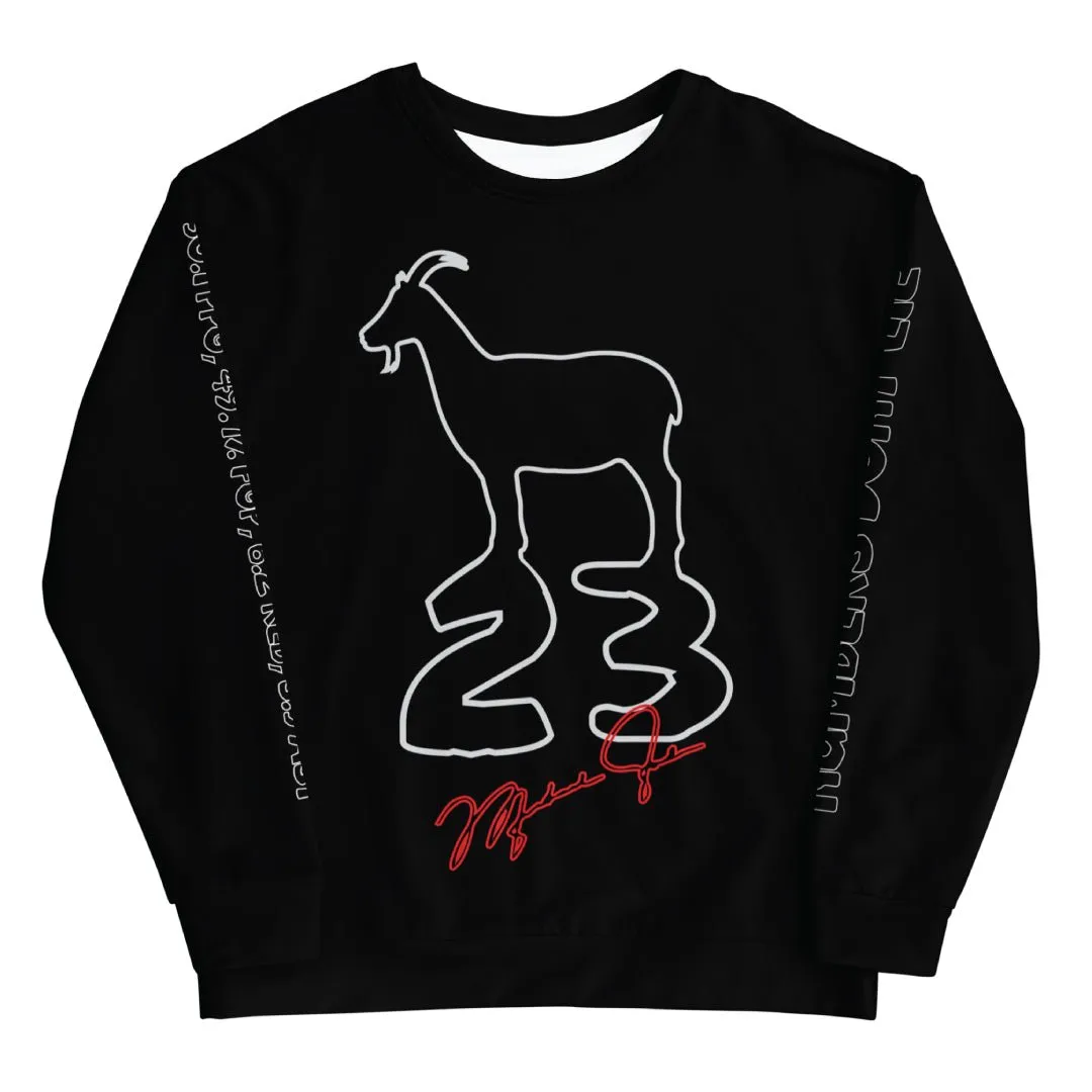 Goat 23 Stats Sweatshirt