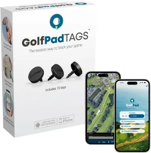 Golf Pad TAGS® - Automatic Shot Tracking System for Android/Iphone.