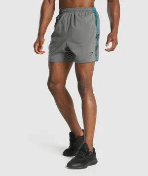 Gymshark Graphic Sport Shorts - Grey