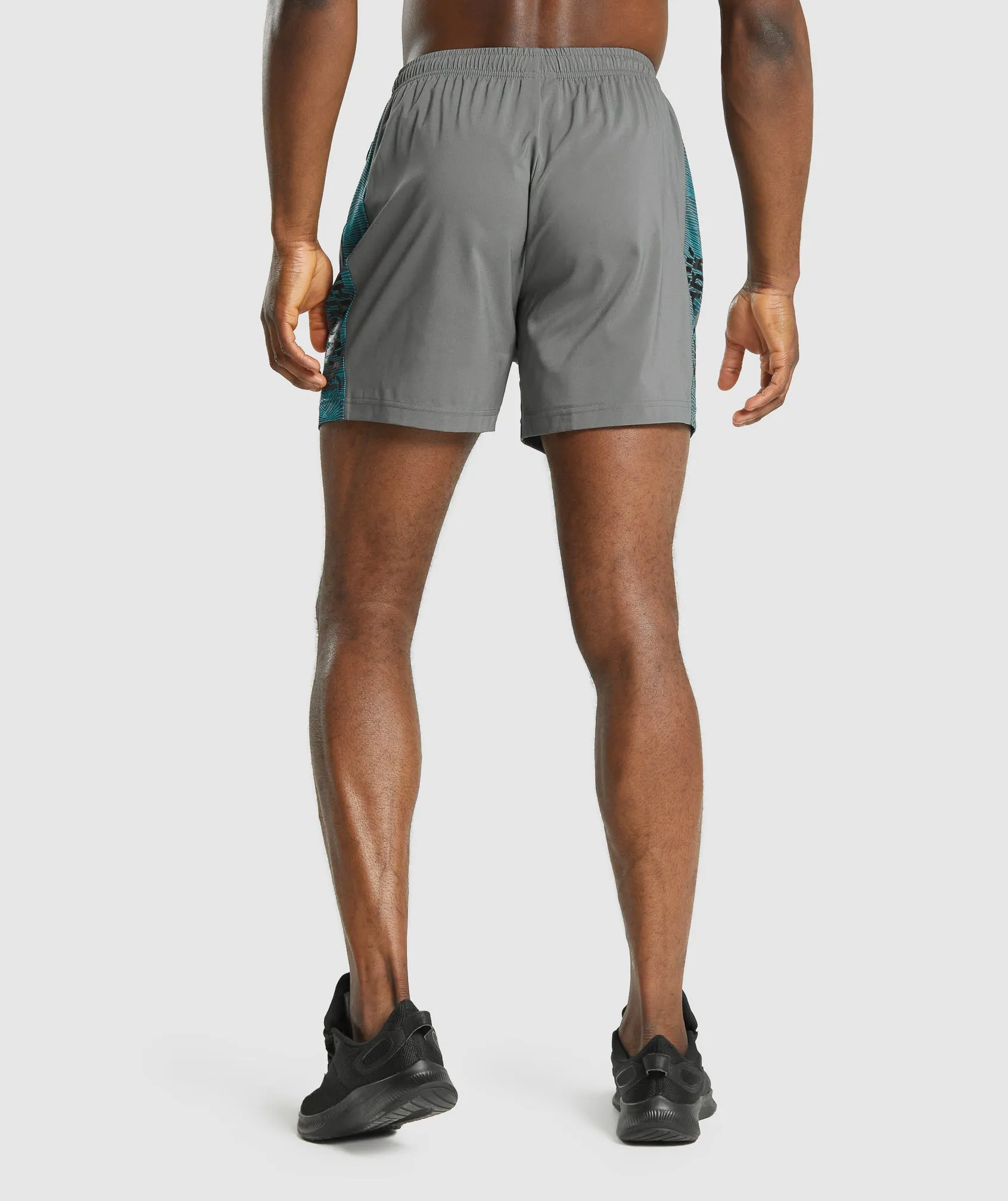 Gymshark Graphic Sport Shorts - Grey