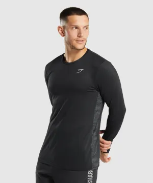 Gymshark Sport Long Sleeve T-Shirt - Black