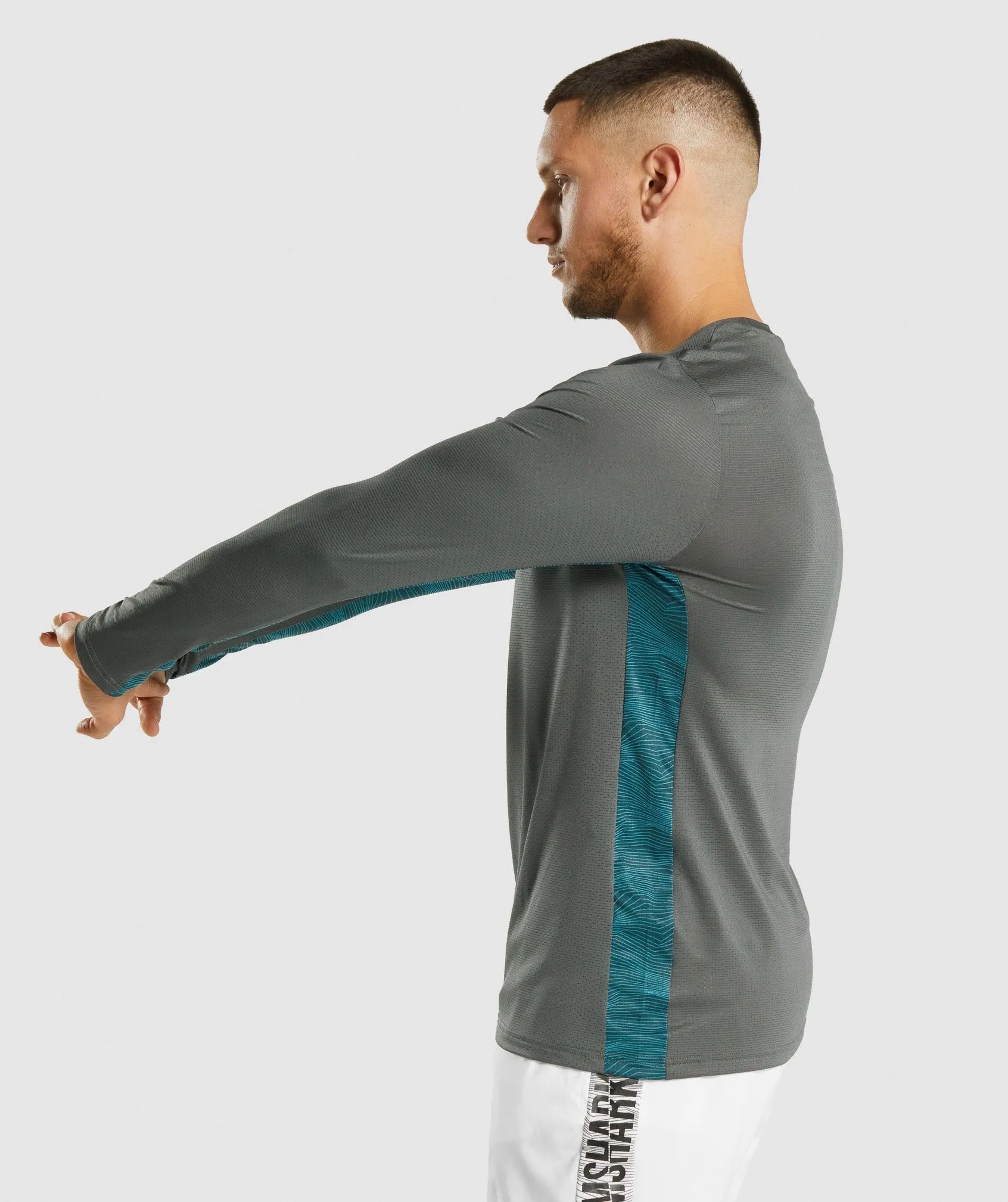 Gymshark Sport Long Sleeve T-Shirt - Charcoal