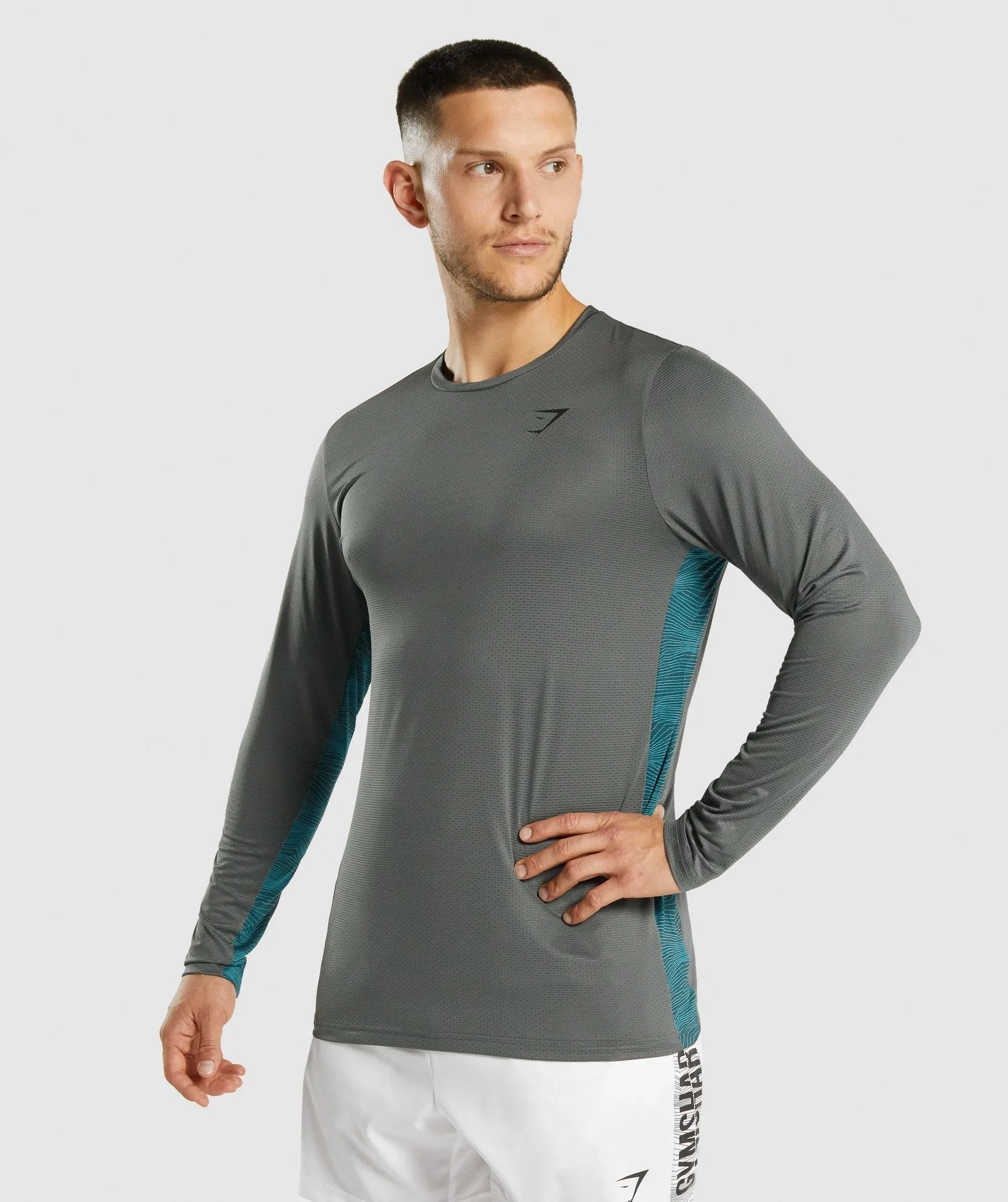 Gymshark Sport Long Sleeve T-Shirt - Charcoal