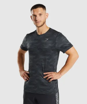 Gymshark Sport T-Shirt - Black Print