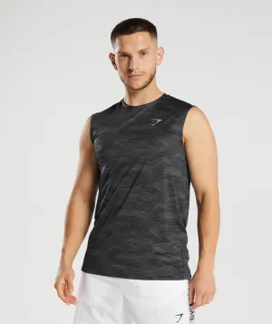 Gymshark Sport Tank - Black Print