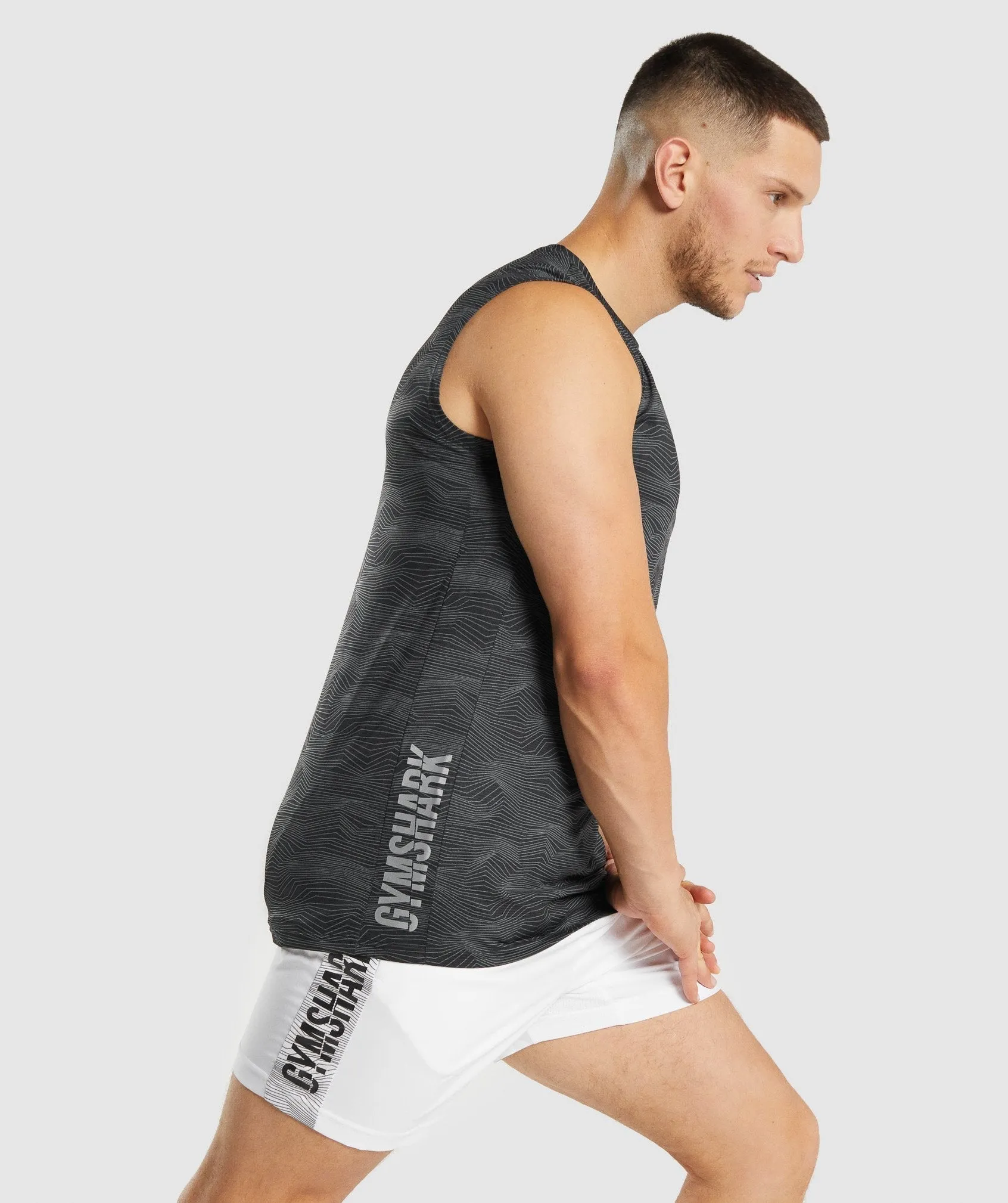 Gymshark Sport Tank - Black Print