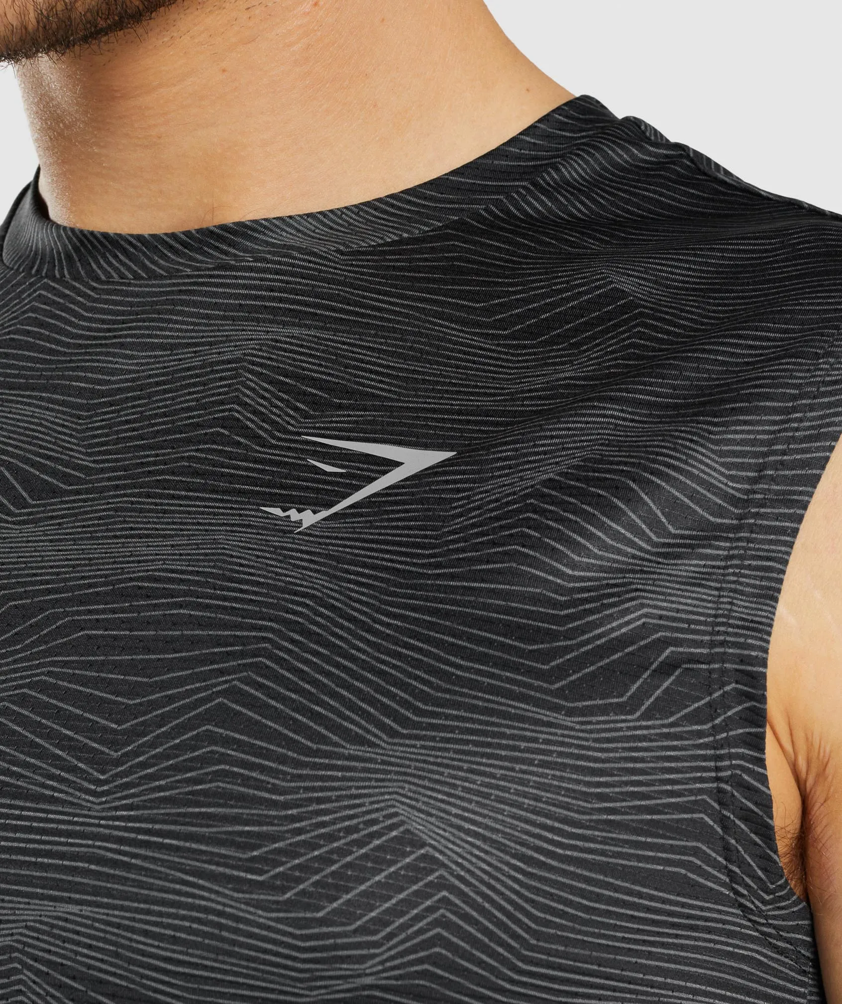 Gymshark Sport Tank - Black Print