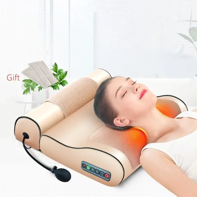 Infrared Electric Massage Pillow, Shiatsu Neck Massager