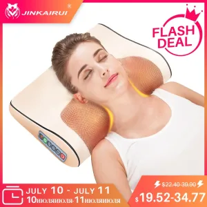 Infrared Electric Massage Pillow, Shiatsu Neck Massager