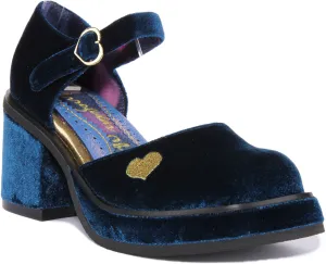 Irregular Choice Night Fever In Navy For Women