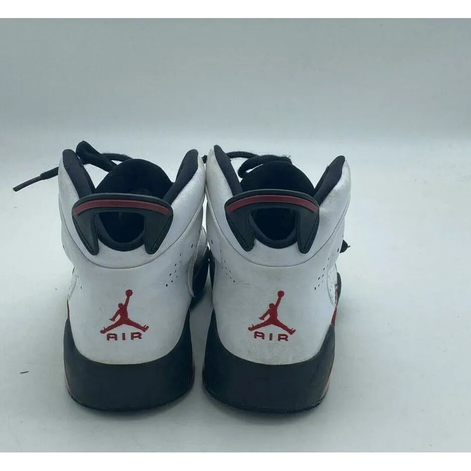 Jordan 6-17-23 Big Kids 428818-100 White Red Black Basketball Shoes Size 7Y