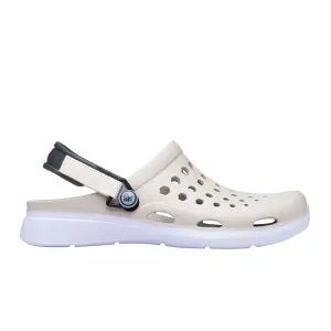 Joybees Modern Clog (Unisex) - Linen/White