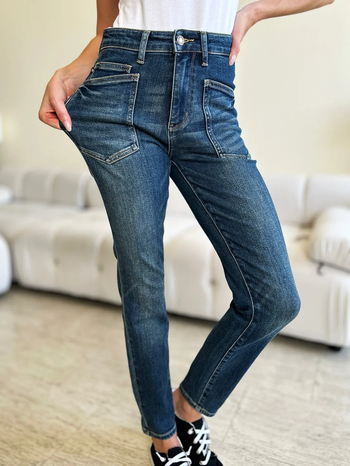 Judy Blue High Waist Skinny Jeans [Online Exclusive]