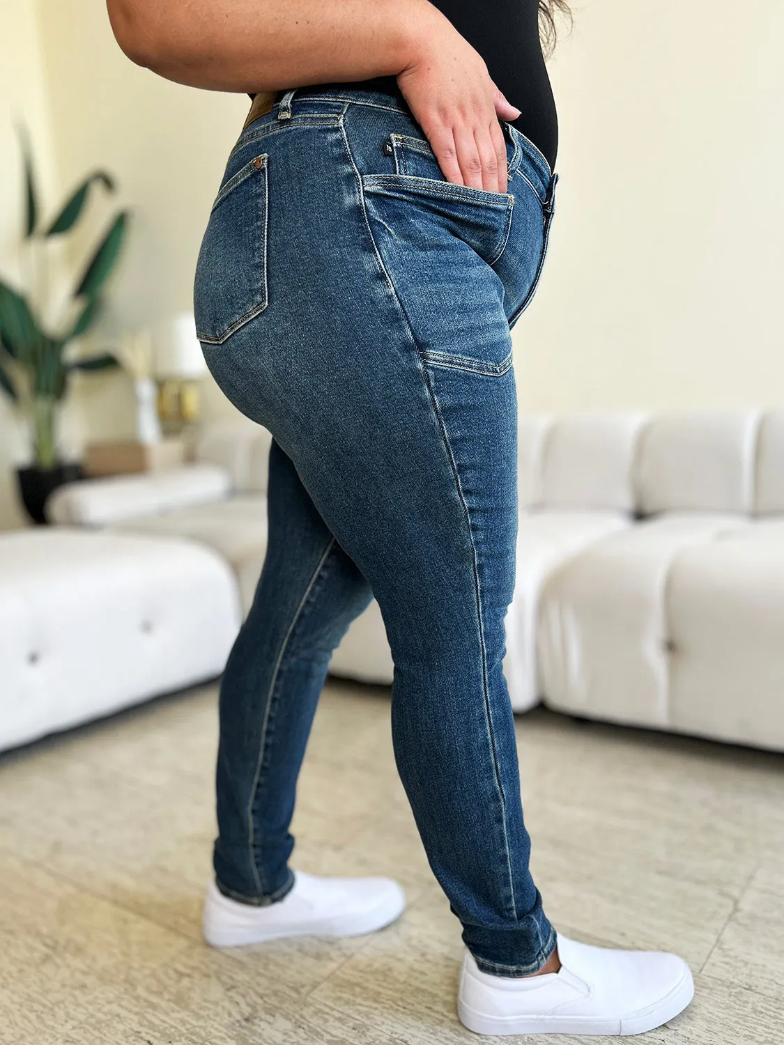 Judy Blue High Waist Skinny Jeans [Online Exclusive]