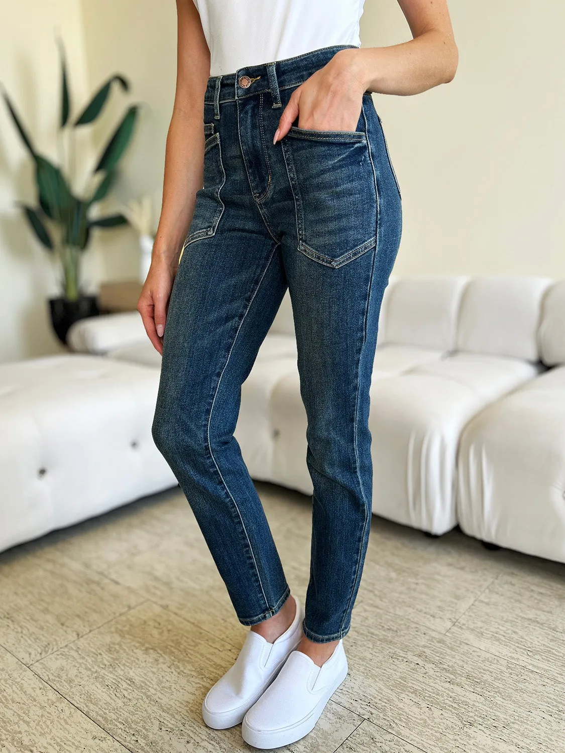 Judy Blue High Waist Skinny Jeans [Online Exclusive]