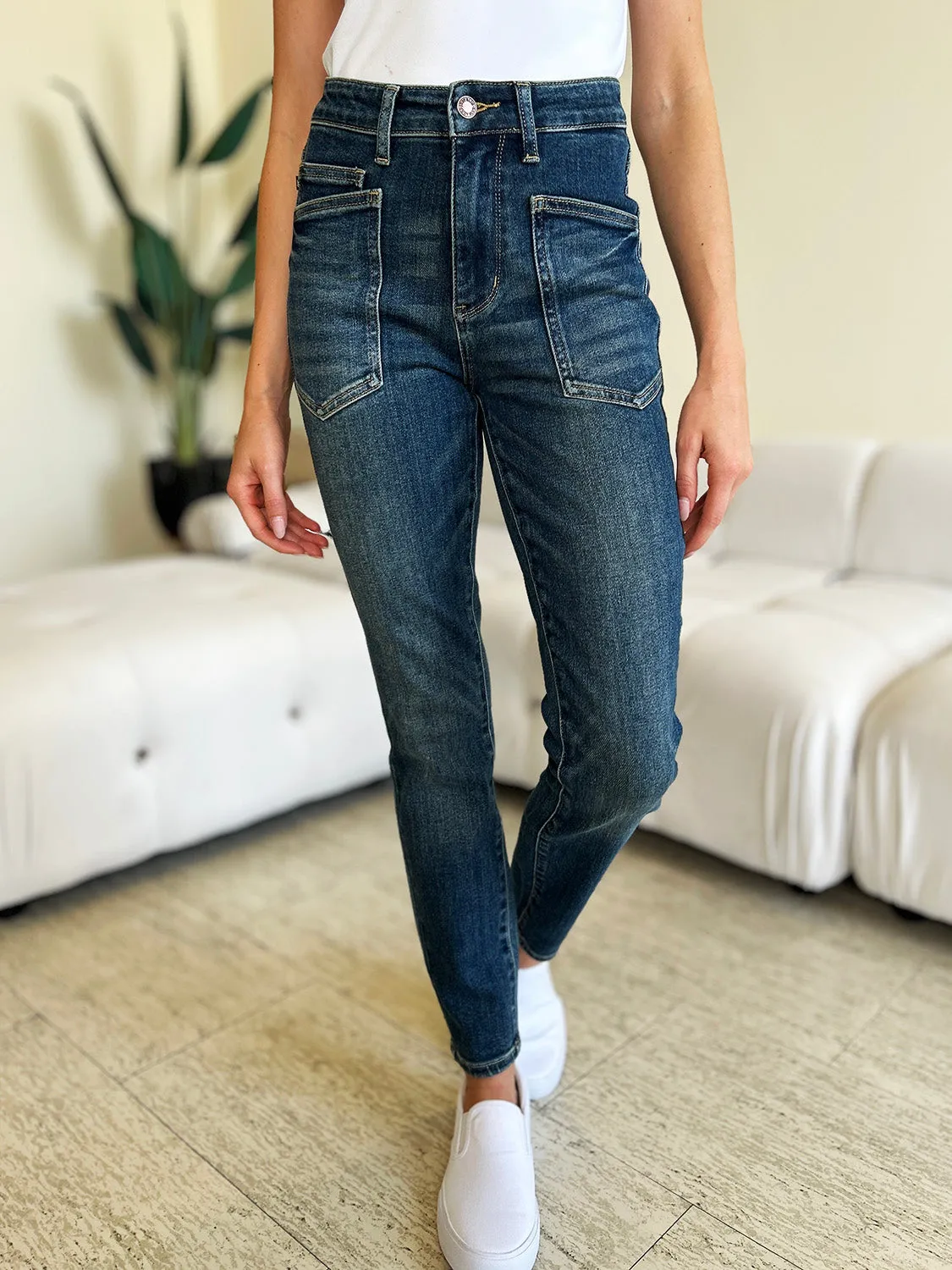 Judy Blue High Waist Skinny Jeans [Online Exclusive]