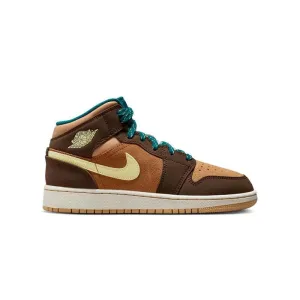 Kid's Air Jordan 1 Mid SE 'Cacao Wow'