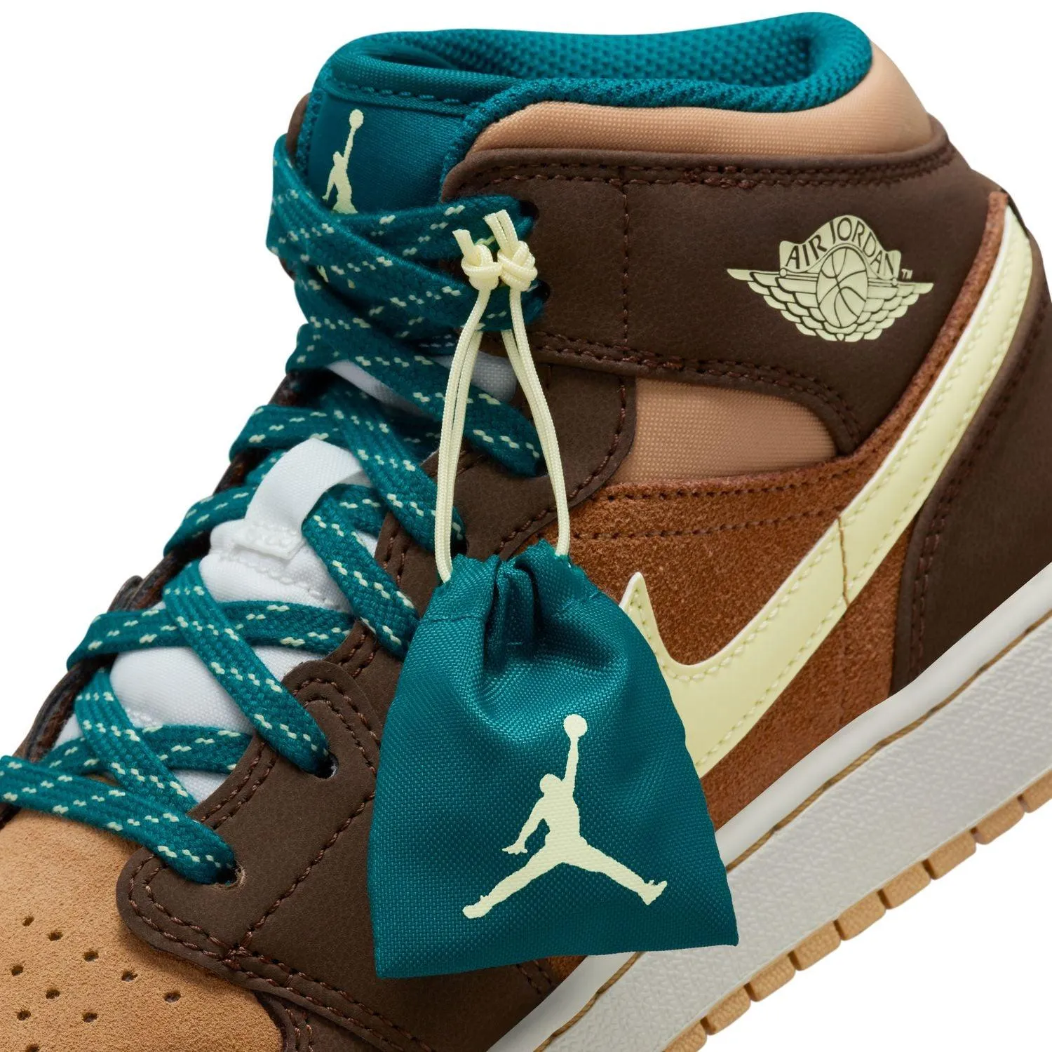 Kid's Air Jordan 1 Mid SE 'Cacao Wow'