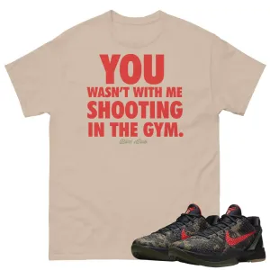 Kobe 6 Italian Camo Clutch Gym Shirt