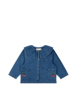 Konges Sløjd: Magot Denim Shirts GOTS - Demin Blue Cherry