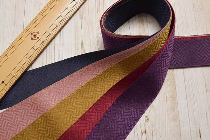 Konishi Ribbon Japanese Pattern Jacquard 24mm