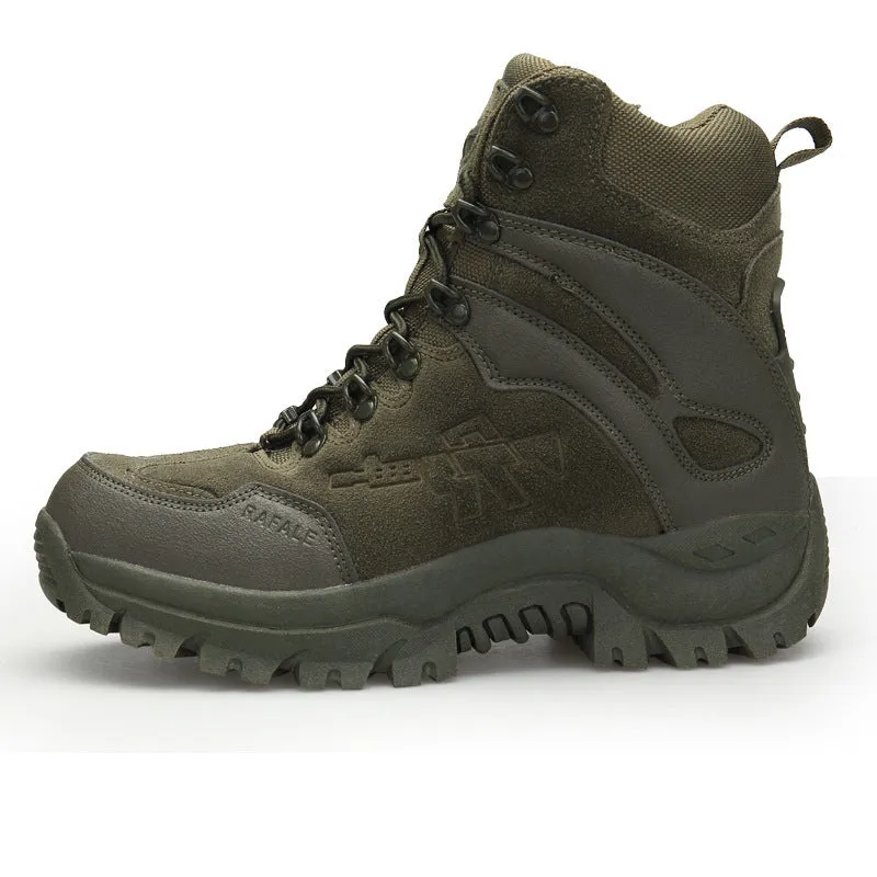 Large Size Army Fan Outdoor Hiking Shoes