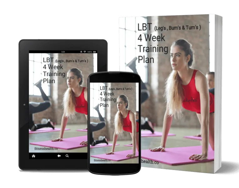 LBT Legs Bums and Tums Training Plan 4 week Ebook