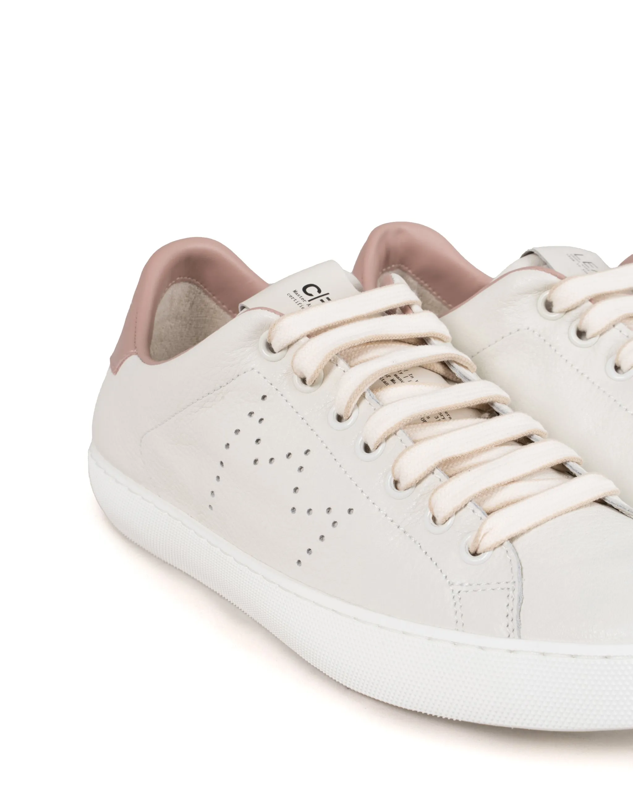 LEATHER CROWN | NAPPA LOW TOP SNEAKER