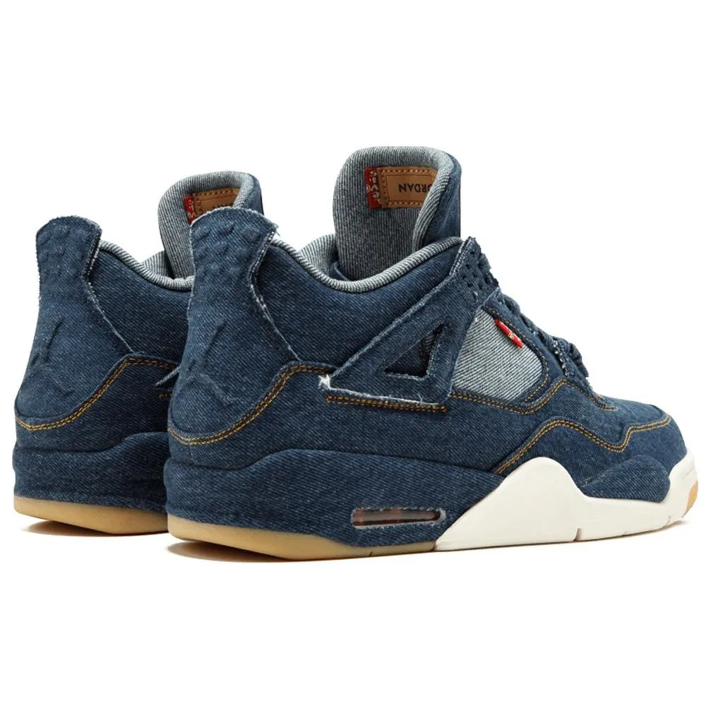 Levis x Air Jordan 4 Retro "Navy"