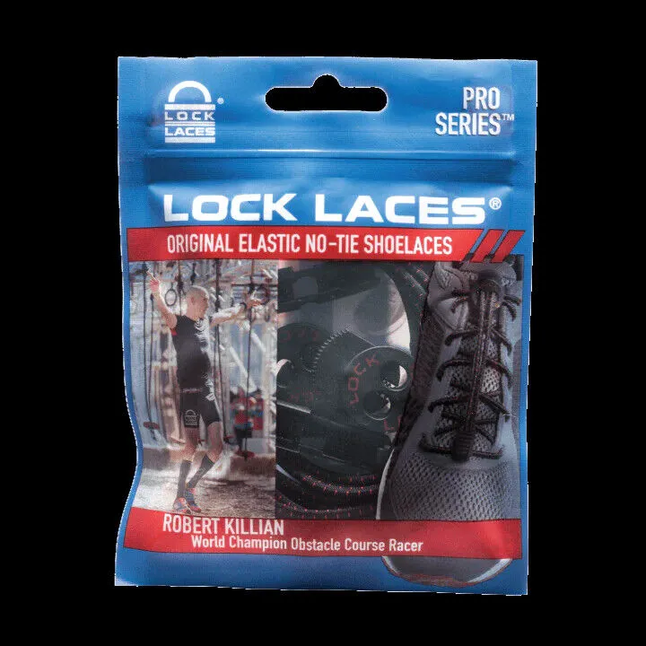 Lock Laces Pro Series® No Tie Shoe Laces - Robert Killian OCR Edition