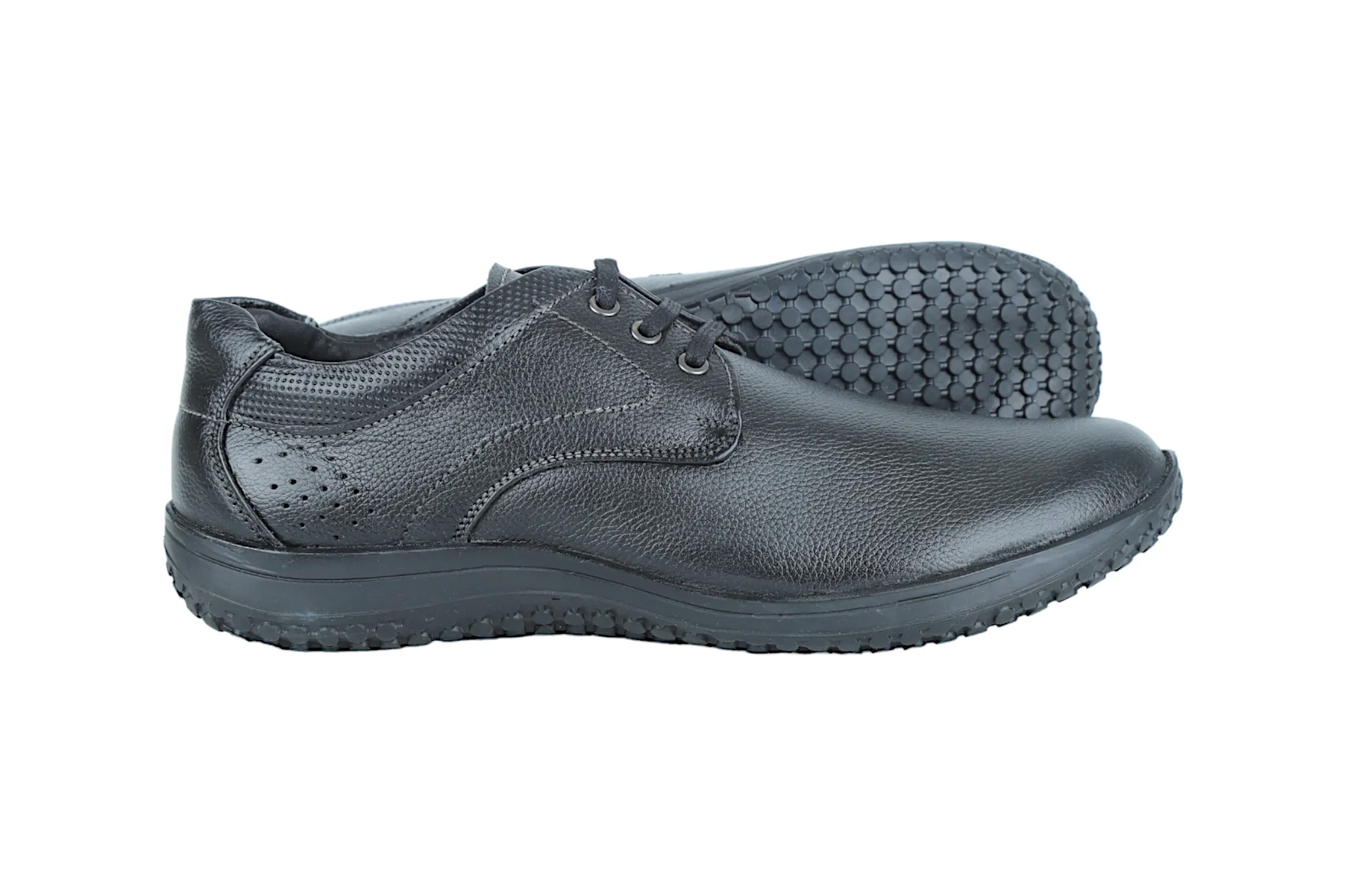 Mens Leather Casual Shoe 58028