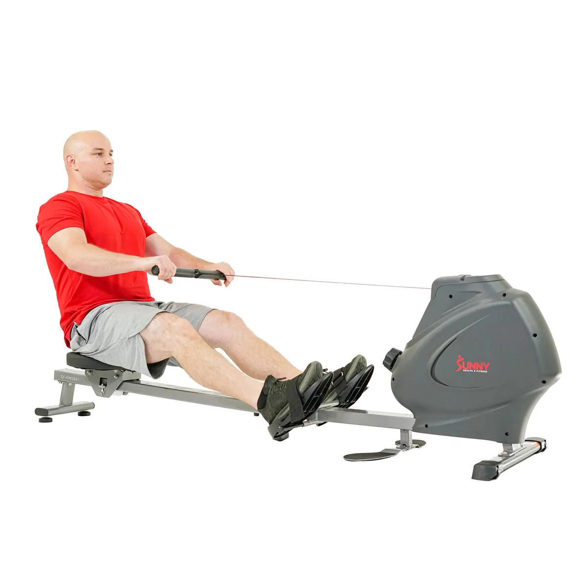 Multifunction Full Body Magnetic Rowing Machine