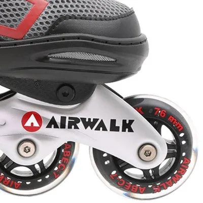 New - Airwalk Adult Inline Skate - Red (6-7.5)