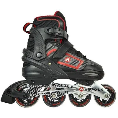 New - Airwalk Adult Inline Skate - Red (6-7.5)