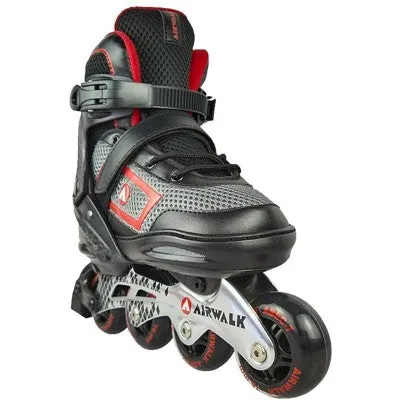 New - Airwalk Adult Inline Skate - Red (6-7.5)