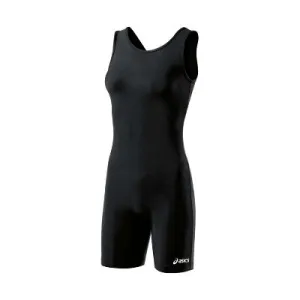 New - Asics Women's Solid Modified Wrestling Singlet S - Black