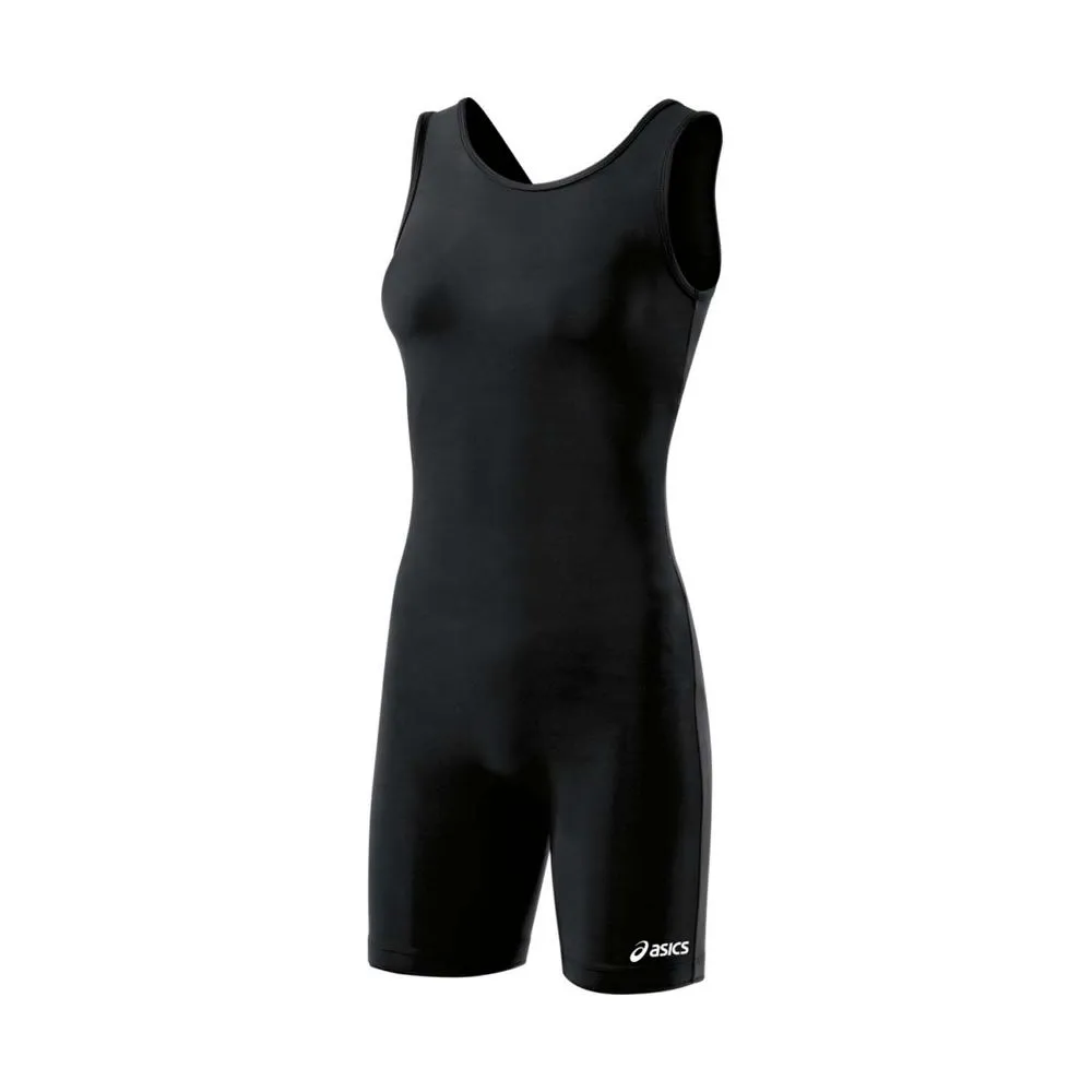 New - Asics Women's Solid Modified Wrestling Singlet XS - Black