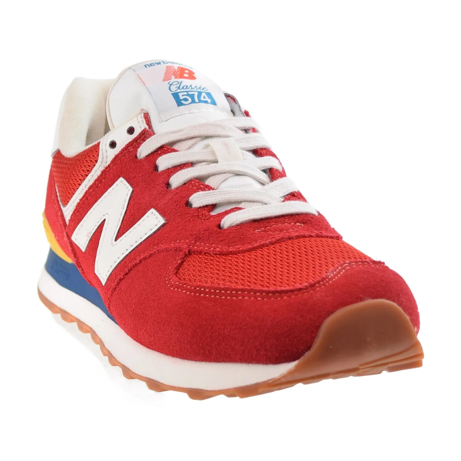 New Balance 574 Rainbow Pack Men's Shoes Team Red