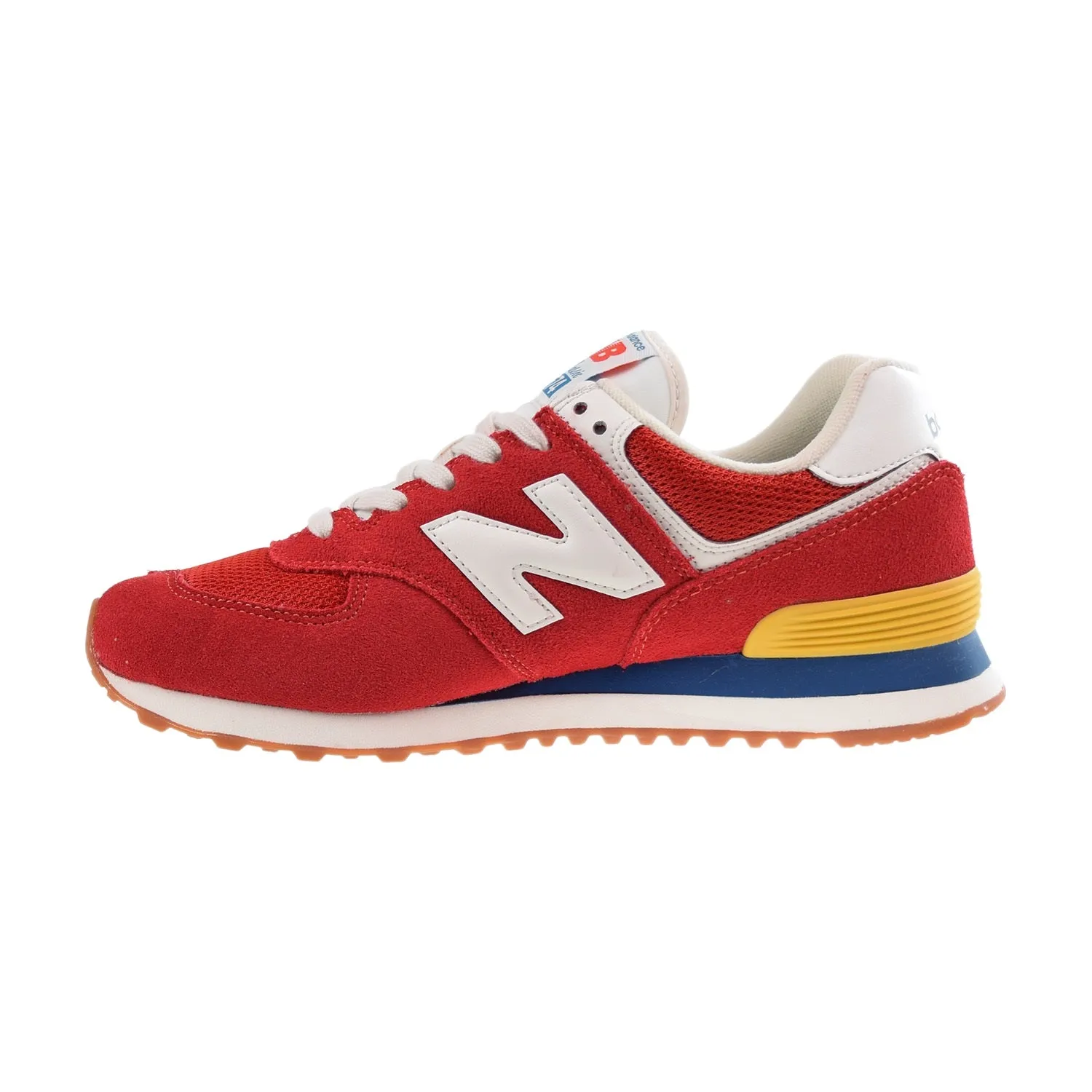 New Balance 574 Rainbow Pack Men's Shoes Team Red